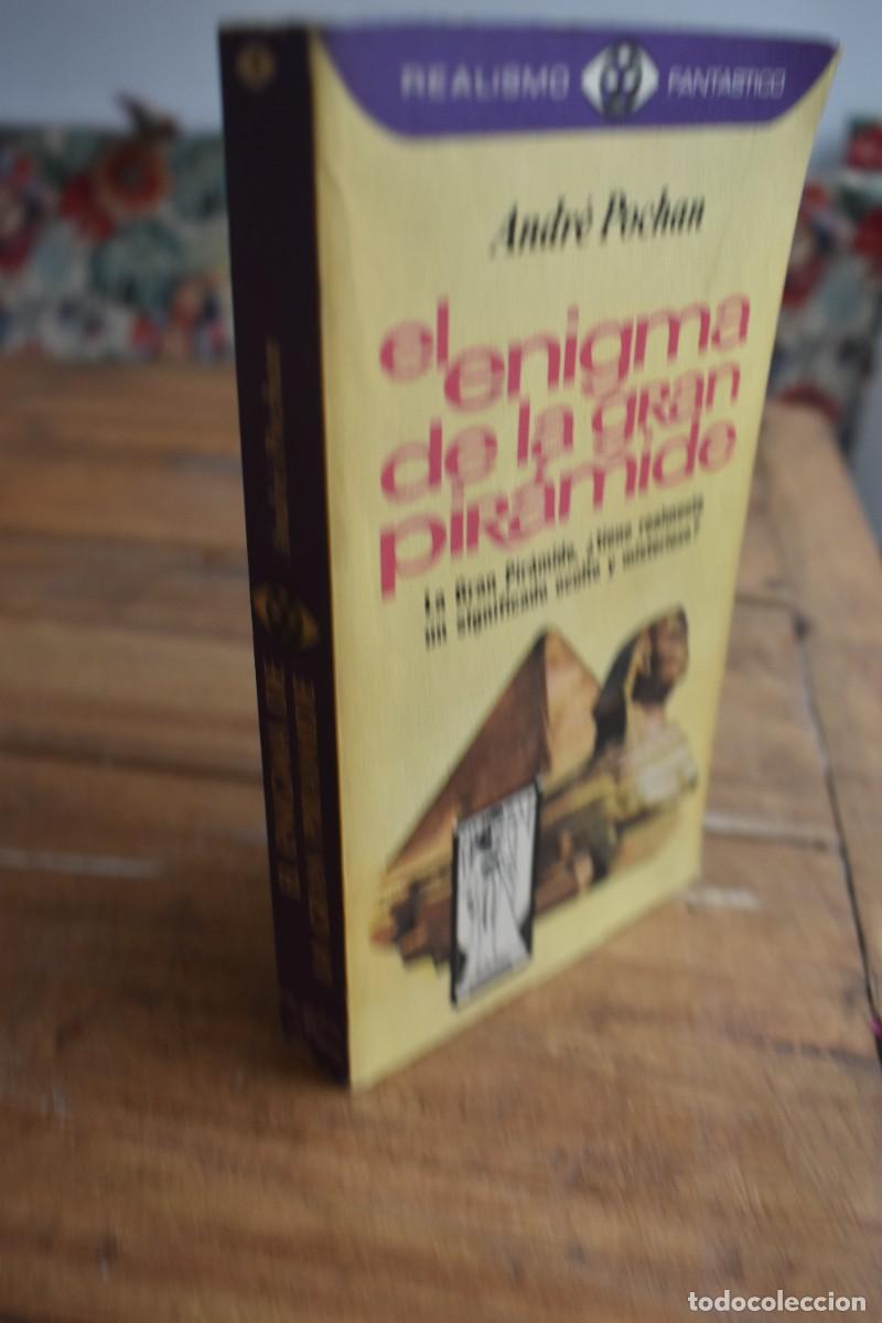 Libros de segunda mano: EL ENIGMA DE LA GRAN PIRAMIDE. Andr&eacute; Pochan. Realismo Fant&aacute;stico 5. Plaza & Janes 1976