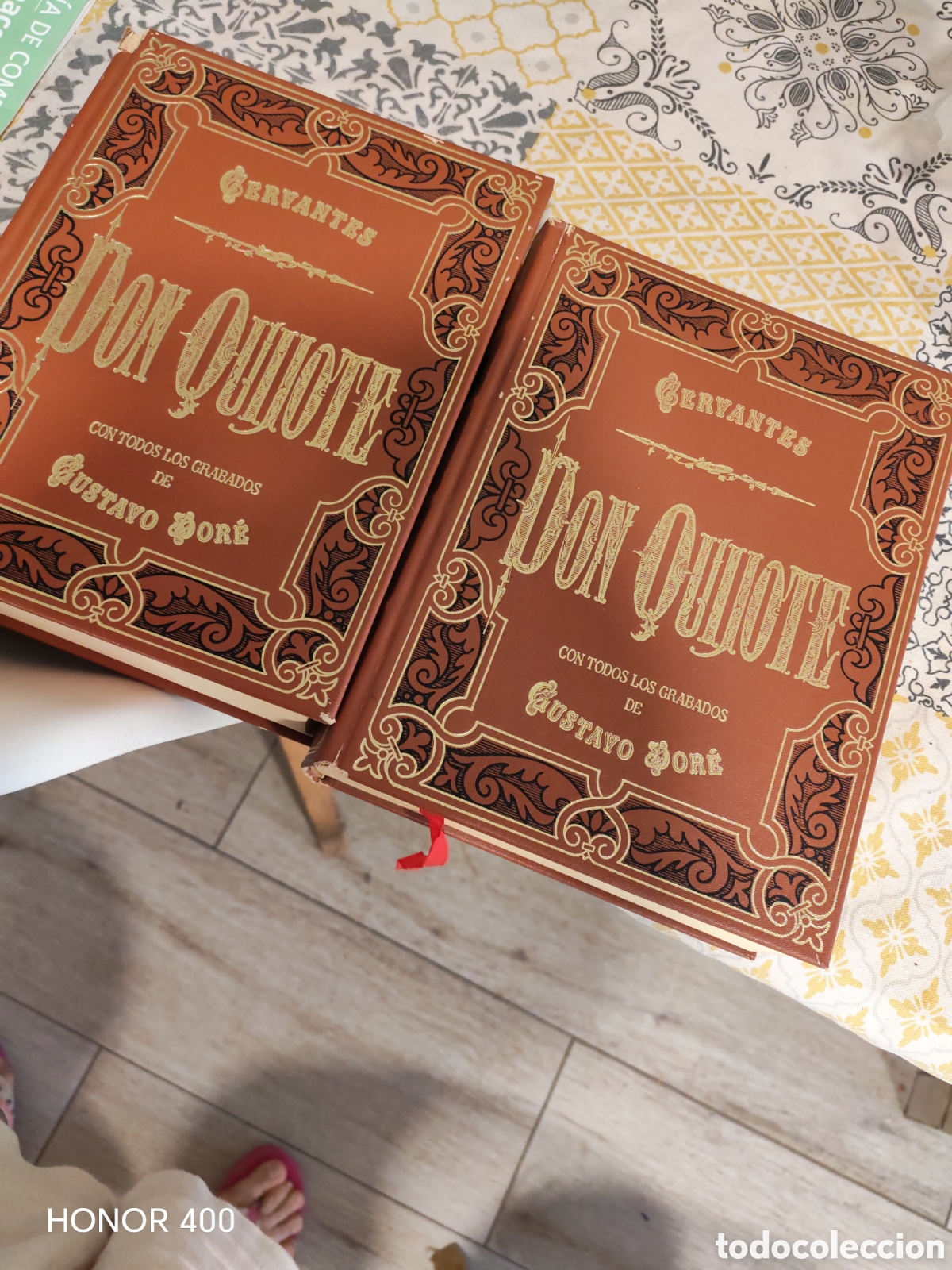 Libros de segunda mano: Don quijote dos tomos - Foto 2