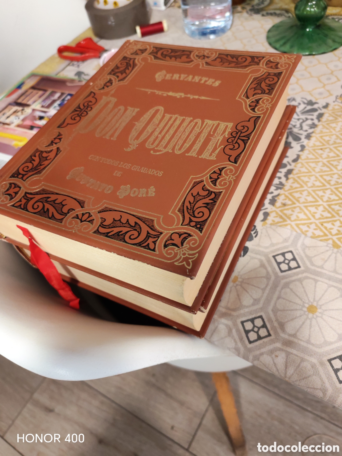 Libros de segunda mano: Don quijote dos tomos - Foto 4