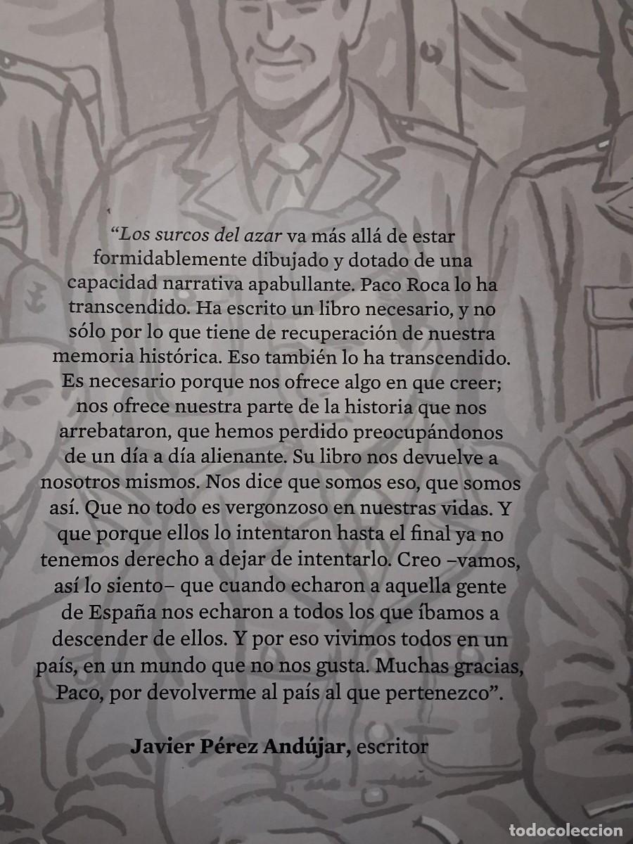 Libros de segunda mano: LOS SURCOS DEL AZAR - Roca, Paco - Foto 2