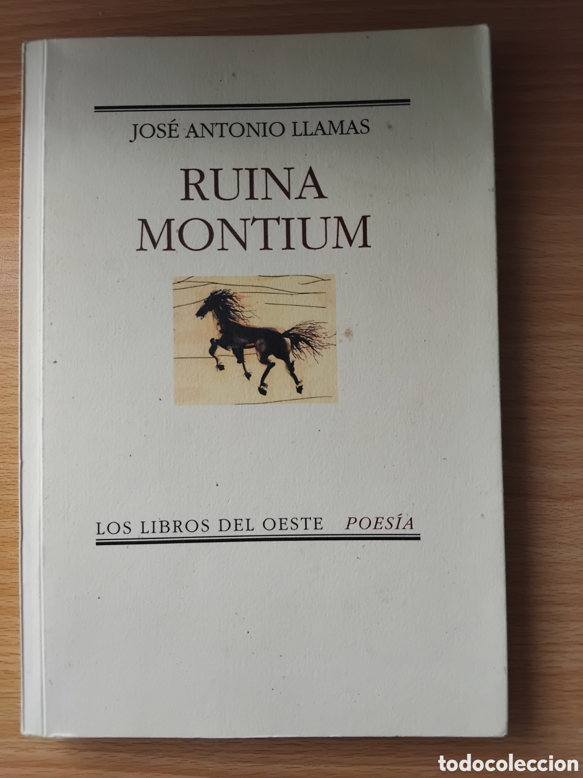 Libros de segunda mano: Ruina Montium;Jos&eacute; Antonio Llamas;Del Oeste;2000