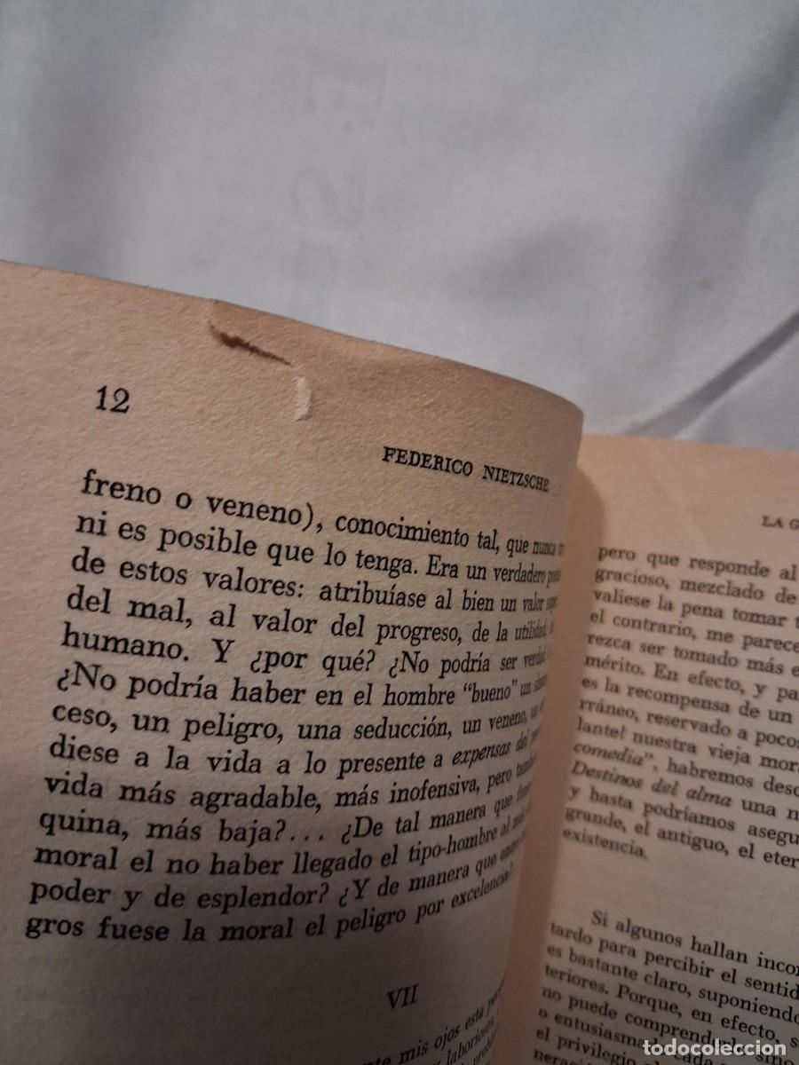 Libros de segunda mano: LA GENEALOG&Iacute;A DE LA MORAL - Nietzsche, Friedrich - Foto 4