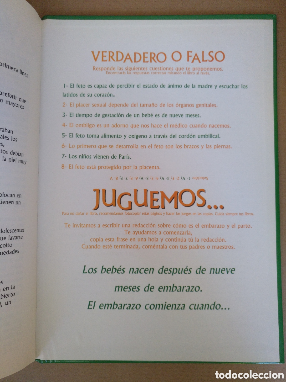 Libros de segunda mano: &iquest;C&oacute;mo nacemos los ni&ntilde;os y las ni&ntilde;as? Ediciones nauta, 2000. Libro - Foto 6