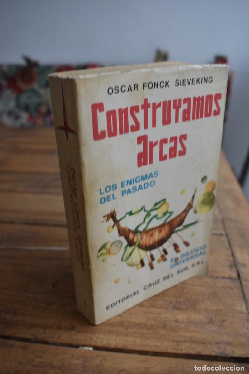 Libros de segunda mano: CONSTRUYAMOS ARCAS. LOS ENIGMAS DEL PASADO. EL DILUVIO UNIVERSAL. OSCAR FONK SIEVEKING