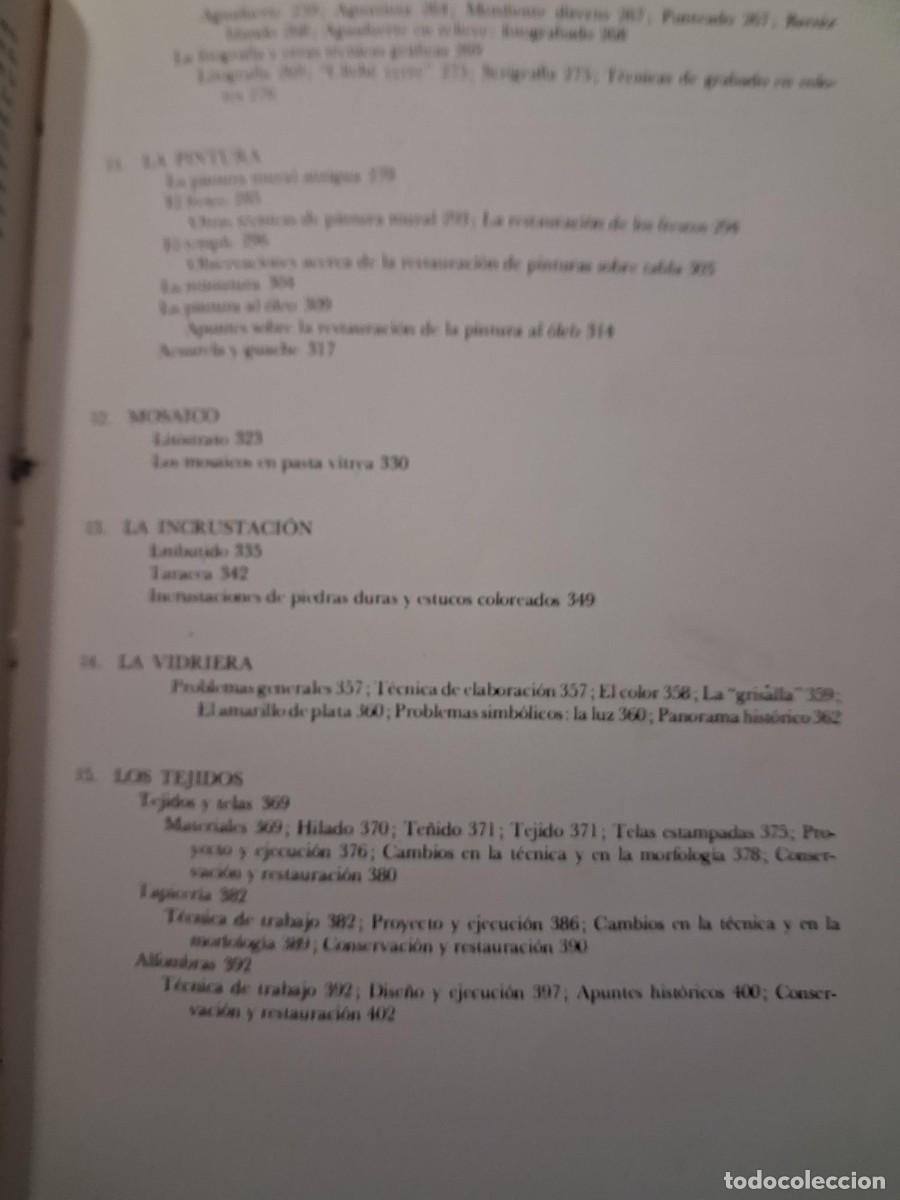 Libros de segunda mano: Las t&eacute;cnicas art&iacute;sticas. - Corrado Maltese (coordinador). - Foto 3