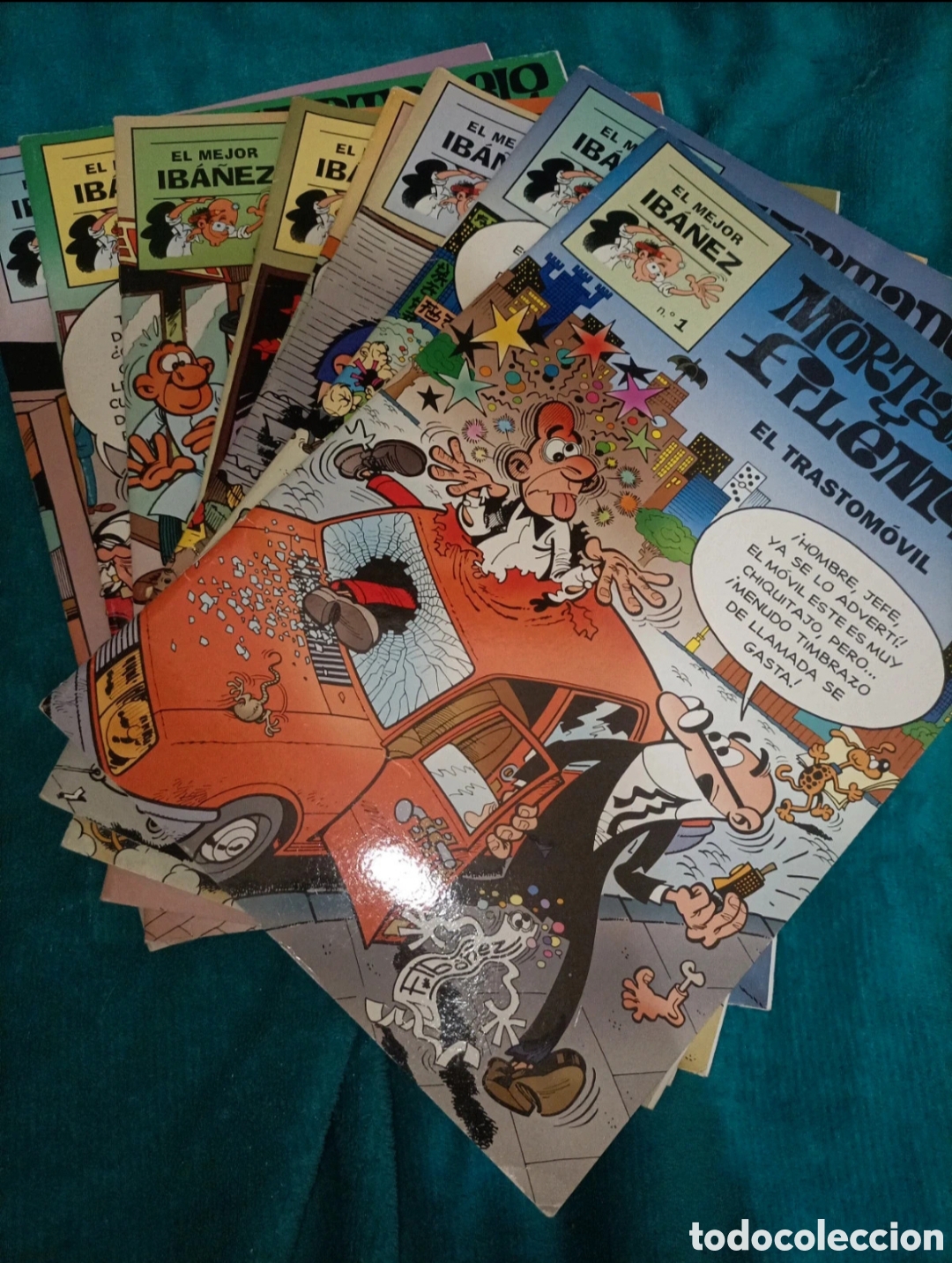 Libros de segunda mano: comics el mejor iba&ntilde;ez completo tbos Mortadelo y filemon
