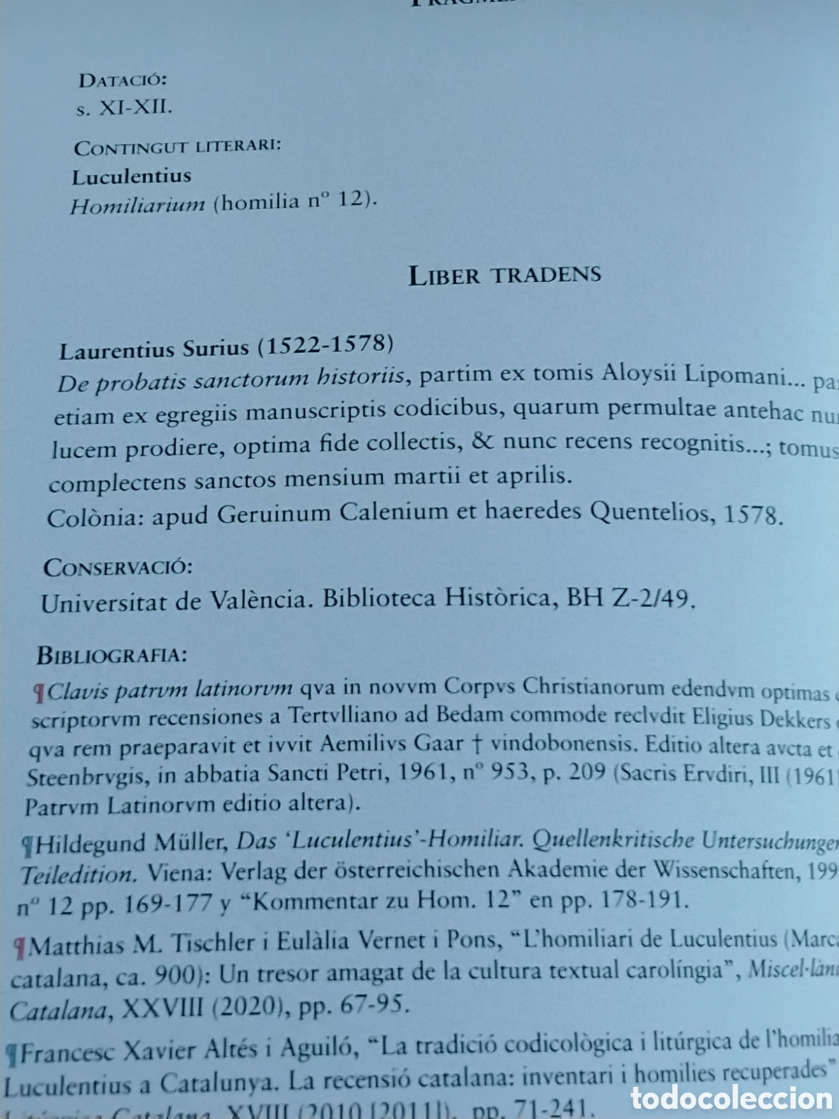 Libros de segunda mano: LIBRORUM FRAGMENTA. INCUNABLES I MANUSCRITS... - Foto 4