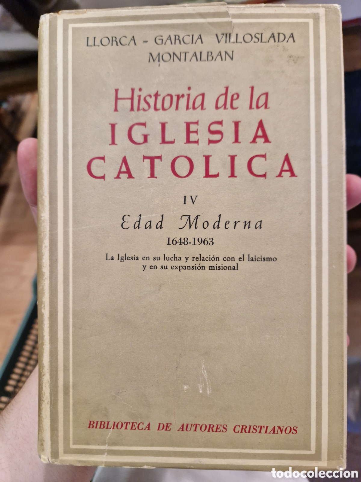 Libros de segunda mano: HISTORIA de la Iglesia Cat&oacute;lica: [4 tomos] - Foto 5