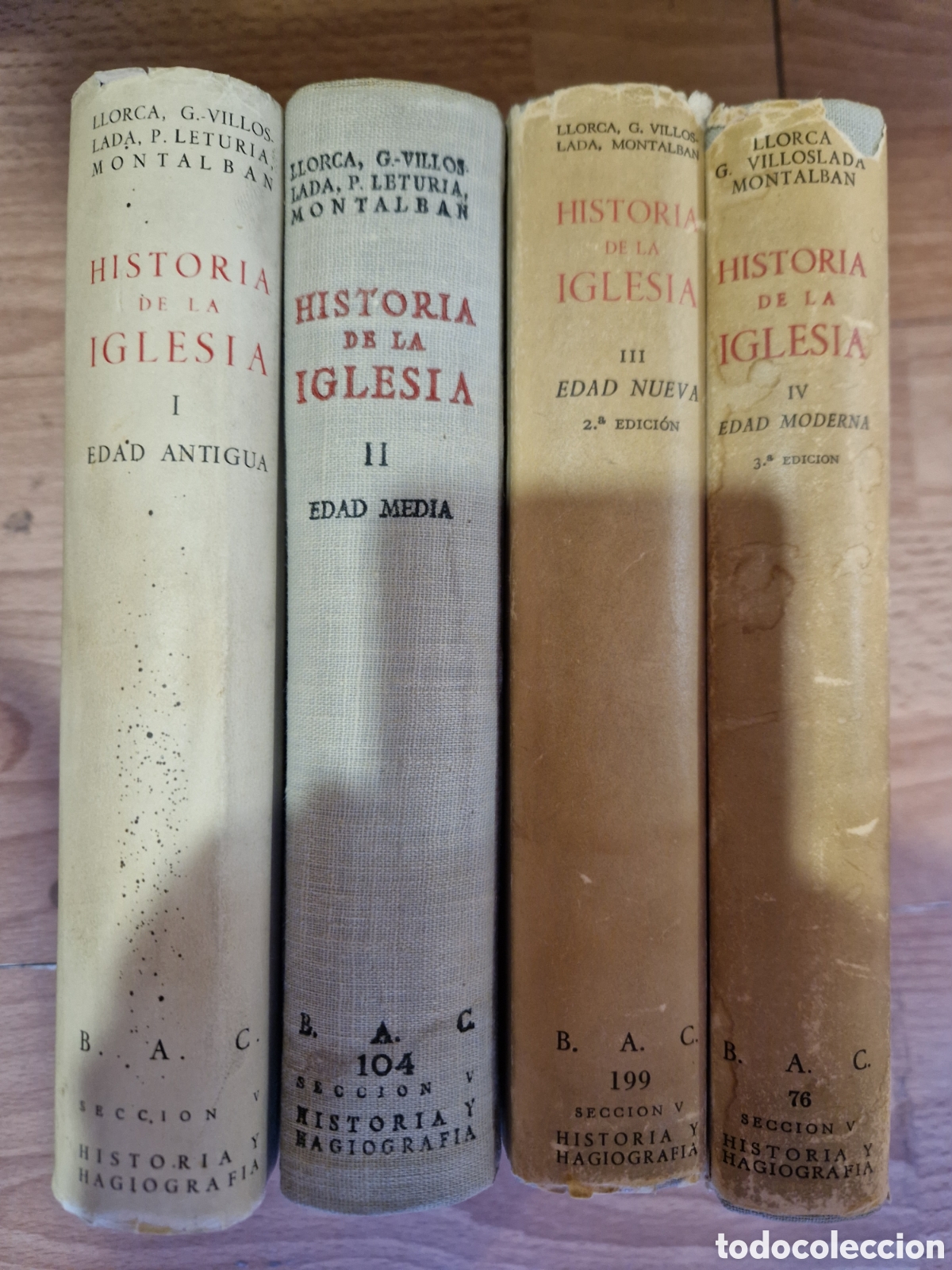 Livres d'occasion: HISTORIA de la Iglesia Cat&oacute;lica: [4 tomos]