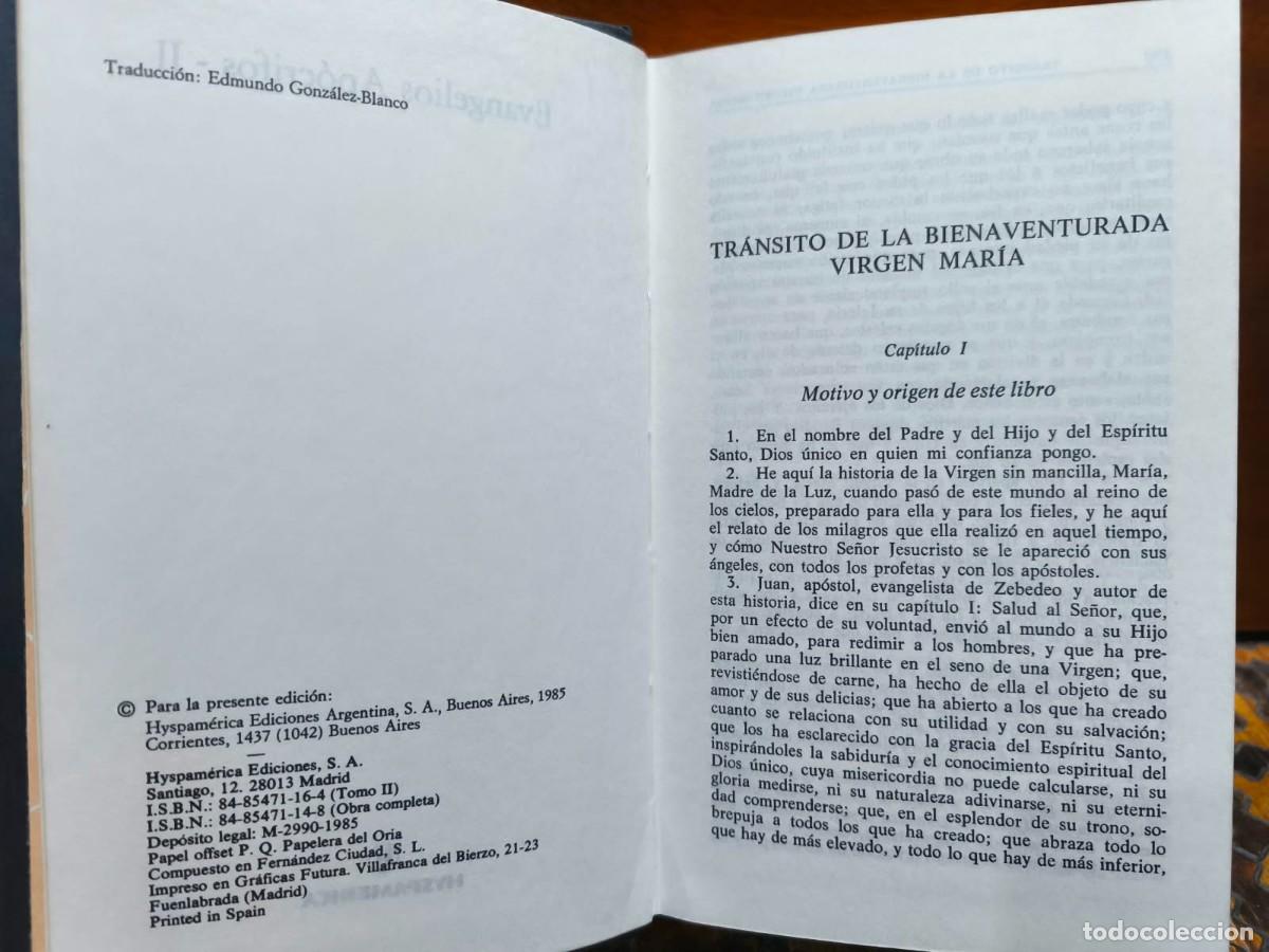 Libros de segunda mano: EVANGELIOS AP&Oacute;CRIFOS II &ndash; BIBLIOTECA PERSONAL JORGE LUIS BORGES - Foto 3