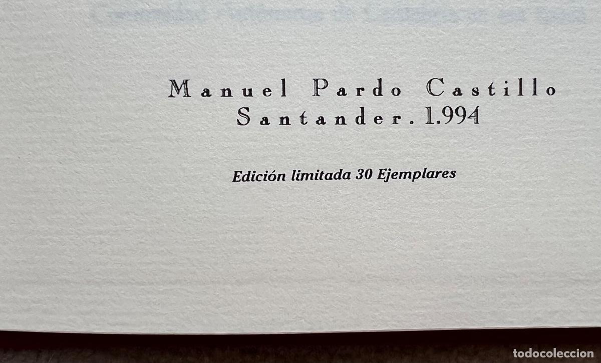 Libros de segunda mano: Cuentos de Cantabriury de Manuel Pardo Castillo (Cantabria) - Edici&oacute;n Limitada 30 ejemplares - Foto 5