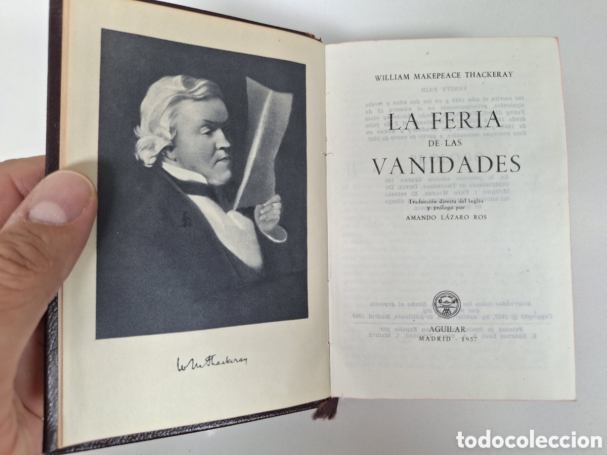 Libros de segunda mano: W. M. THACKERAY, La feria de las vanidades, Aguilar Joya - Foto 8
