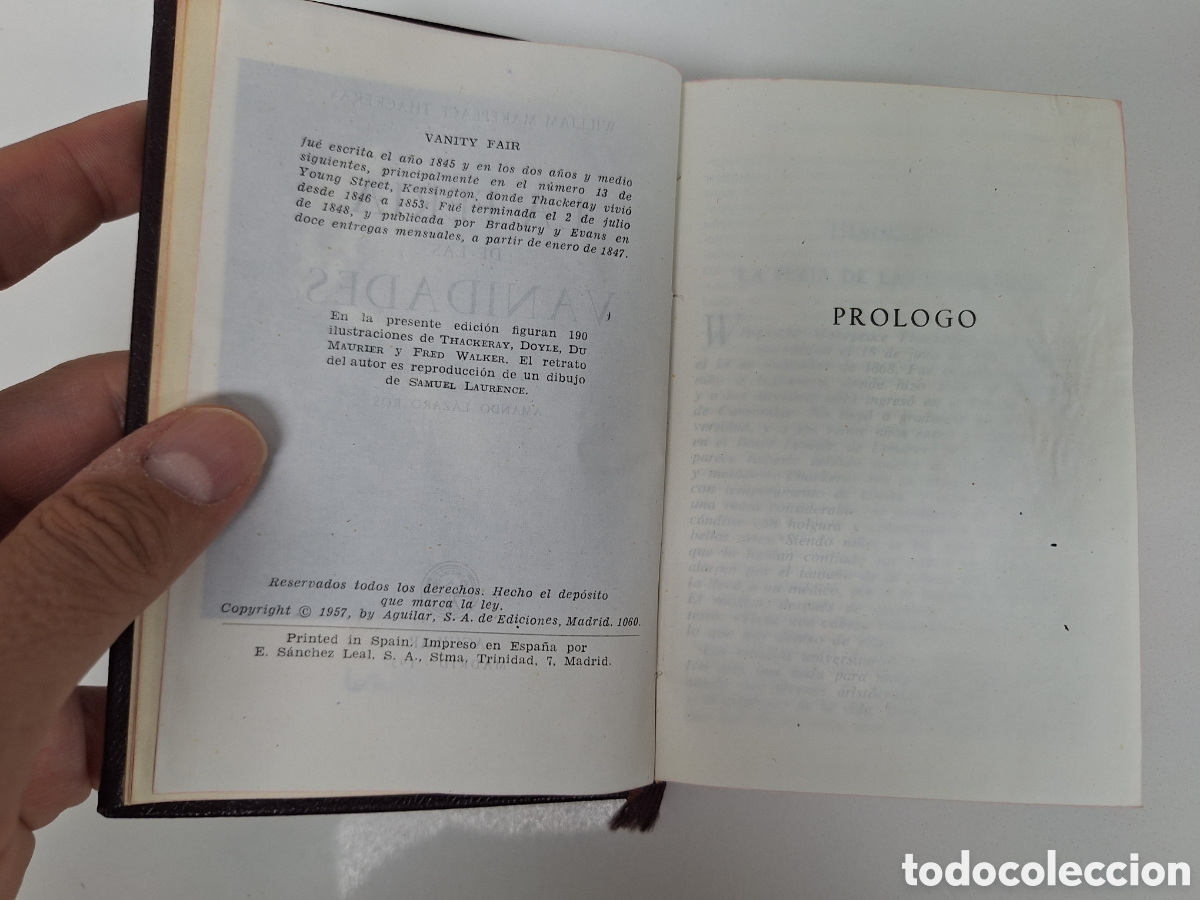 Libros de segunda mano: W. M. THACKERAY, La feria de las vanidades, Aguilar Joya - Foto 9