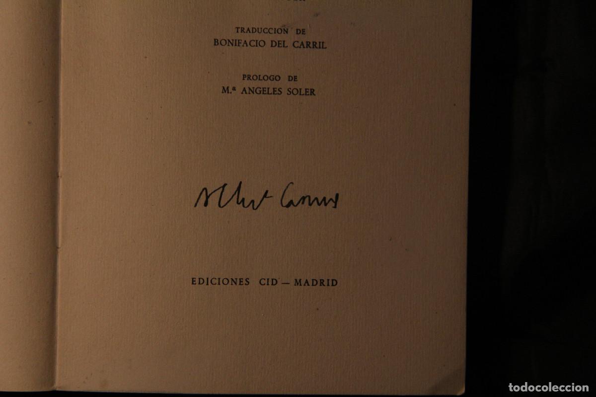 Libros de segunda mano: ALBERT CAMUS - EL EXTRANJERO - 1958 - FIRMADO
