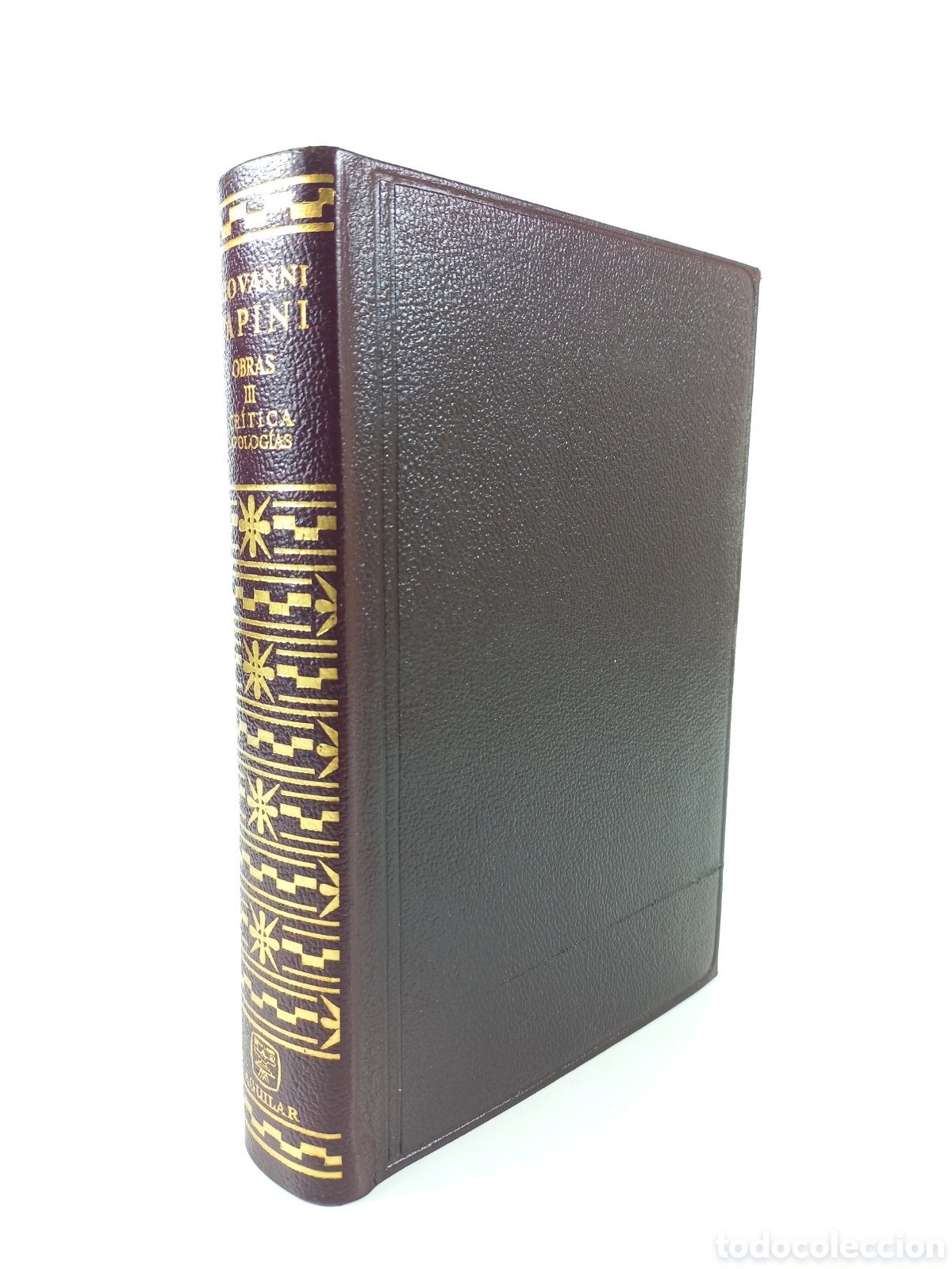 Libros de segunda mano: Obras III Giovanni Papini. Cr&iacute;tica. Apolog&iacute;as. Aguilar, Autores Modernos, 1957.