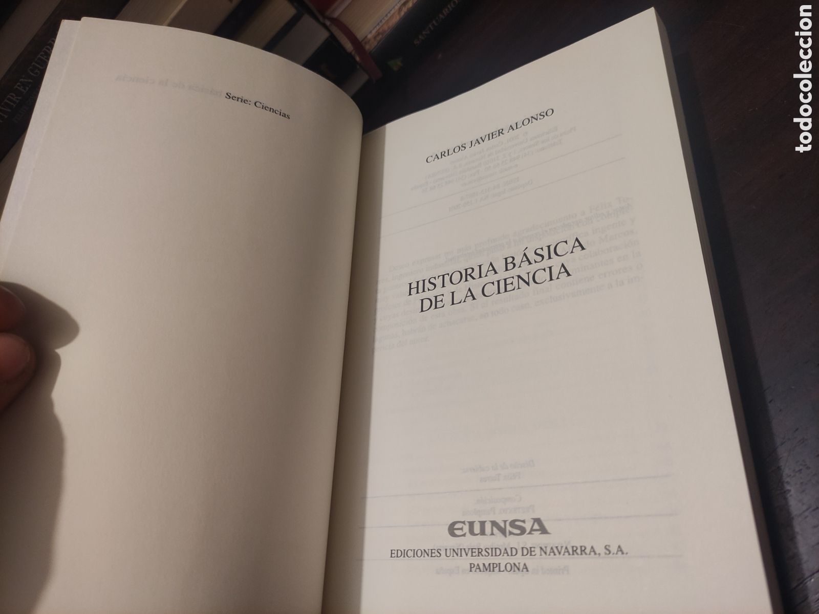 Libros de segunda mano: HISTORIA B&Aacute;SICA DE LA CIENCIA - Carlos Javier Alonso - Foto 7