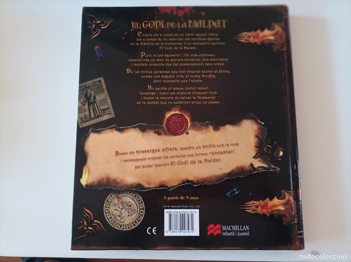 Libros de segunda mano: El codi de la maldat Edici&oacute;n en Catal&aacute;n de Clive Glifford EN CATALAN - Foto 2