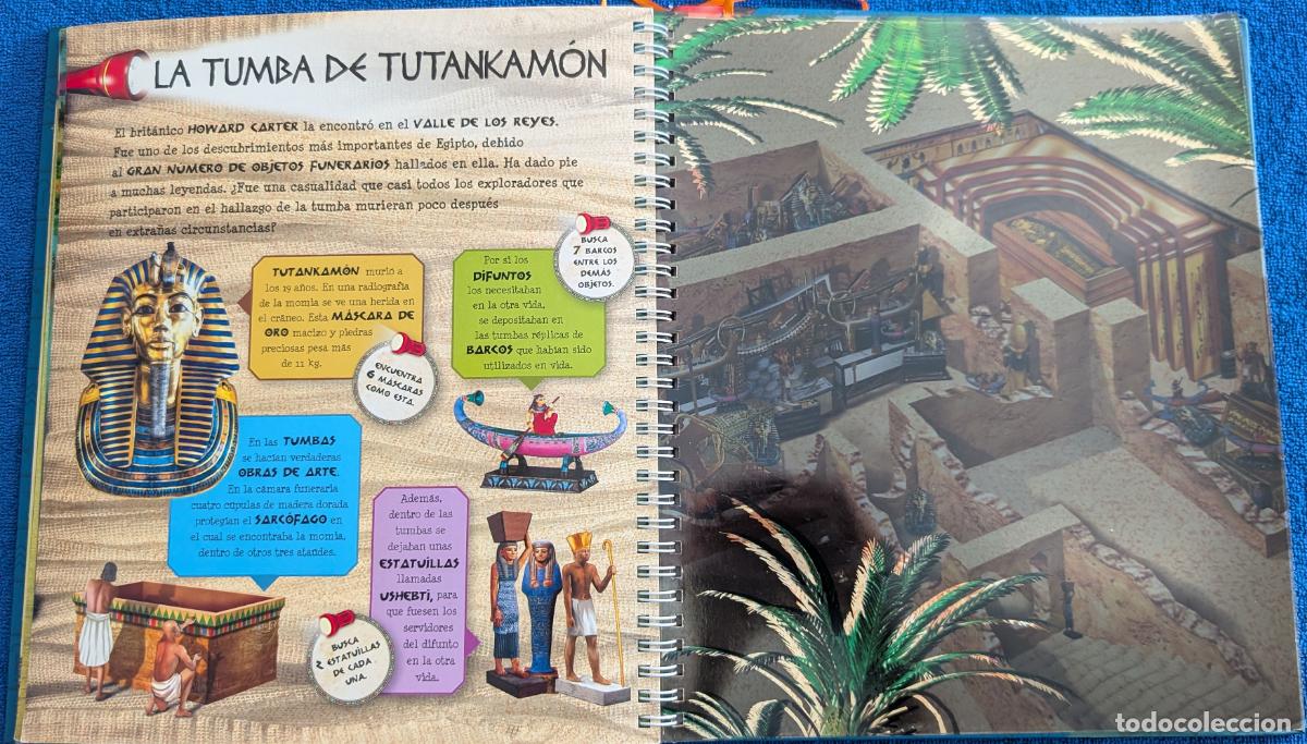 Libros de segunda mano: Antiguo Egipto - Libro Linterna - Susaeta (2019) - Foto 4