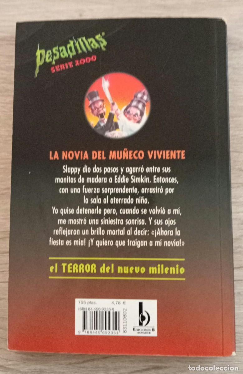 Libros de segunda mano: PESADILLAS SERIE 2000 / No 2 - LA NOVIA DEL MU&Ntilde;ECO - Foto 2