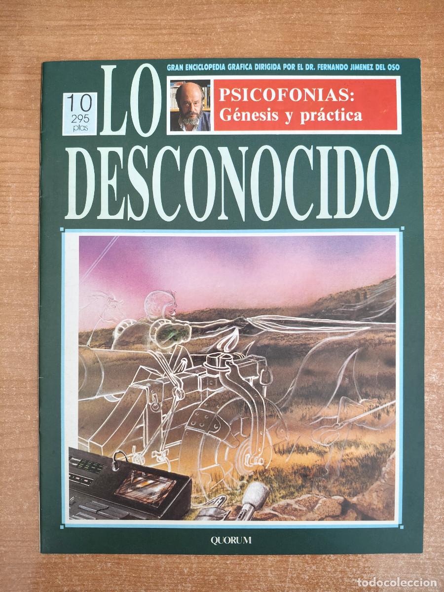 Libros de segunda mano: Lo Desconocido 10 - Psicofon&iacute;as: G&eacute;nesis y pr&aacute;ctica - Fernando Jim&eacute;nez del Oso