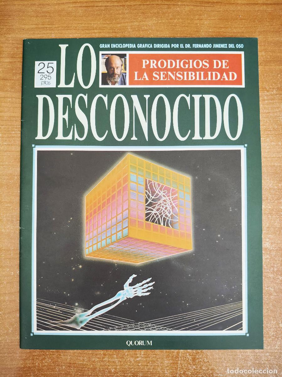 Libros de segunda mano: Lo Desconocido 25 - Prodigios de la sensibilidad - Fernando Jim&eacute;nez del Oso