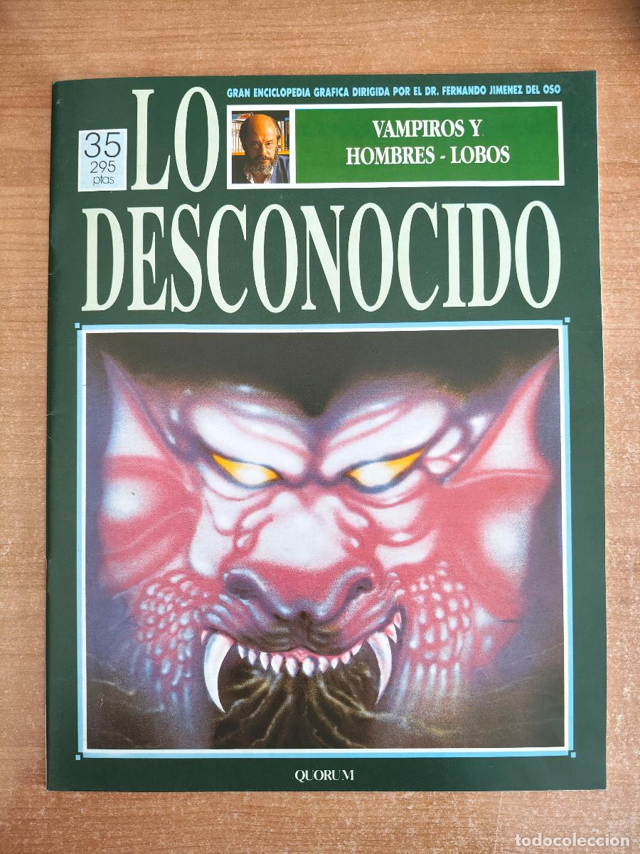Libros de segunda mano: Lo Desconocido 35 - Vampiros y Hombres-Lobos - Fernando Jim&eacute;nez del Oso