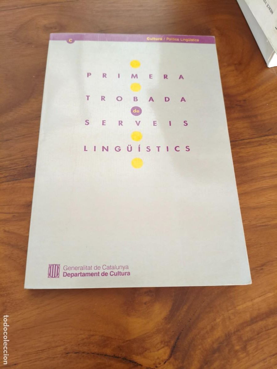Libros de segunda mano: PRIMERA TROBADA DE SERVEIS LING&Uuml;ISTICS - Foto 1