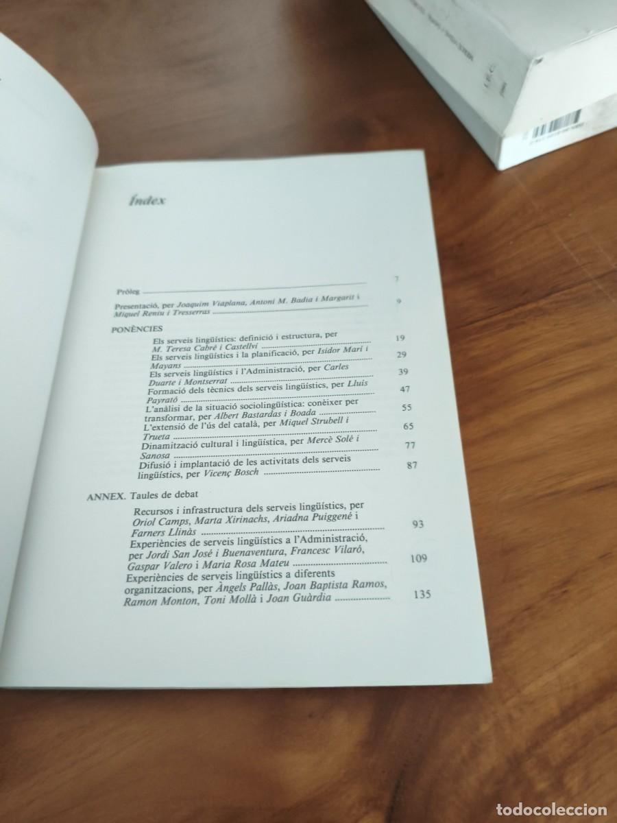 Libros de segunda mano: PRIMERA TROBADA DE SERVEIS LING&Uuml;ISTICS - Foto 3