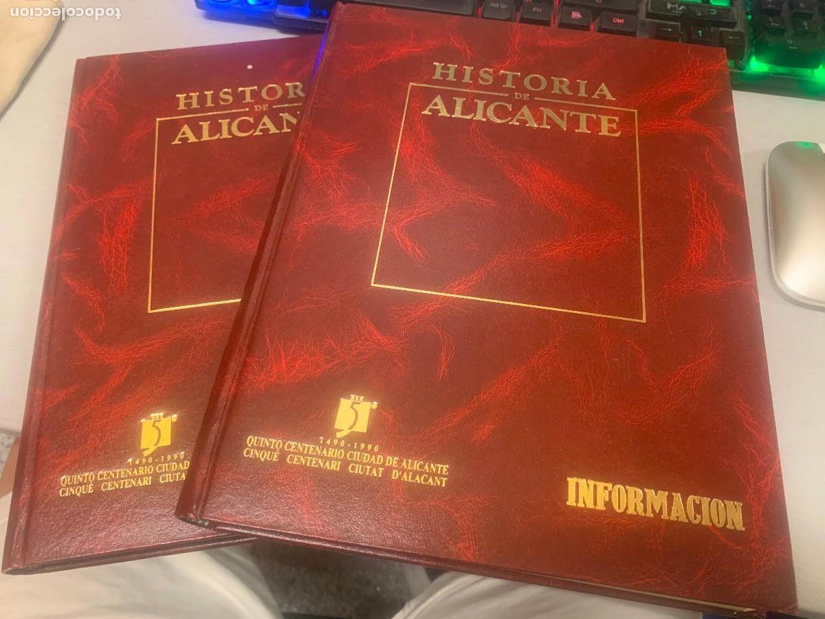 Libros de segunda mano: HISTORIA DE ALICANTE / EDICI&Oacute;N QUINTO CENTENARIO / COMPLETA 2 TOMOS / DIARIO INFORMACI&Oacute;N 1990
