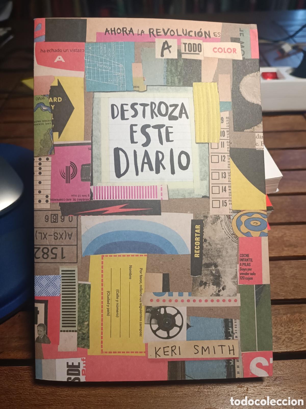 Livros em segunda m&atilde;o: Destroza este diario keri Smith ahora la revoluci&oacute;n es a todo color paidos 2026
