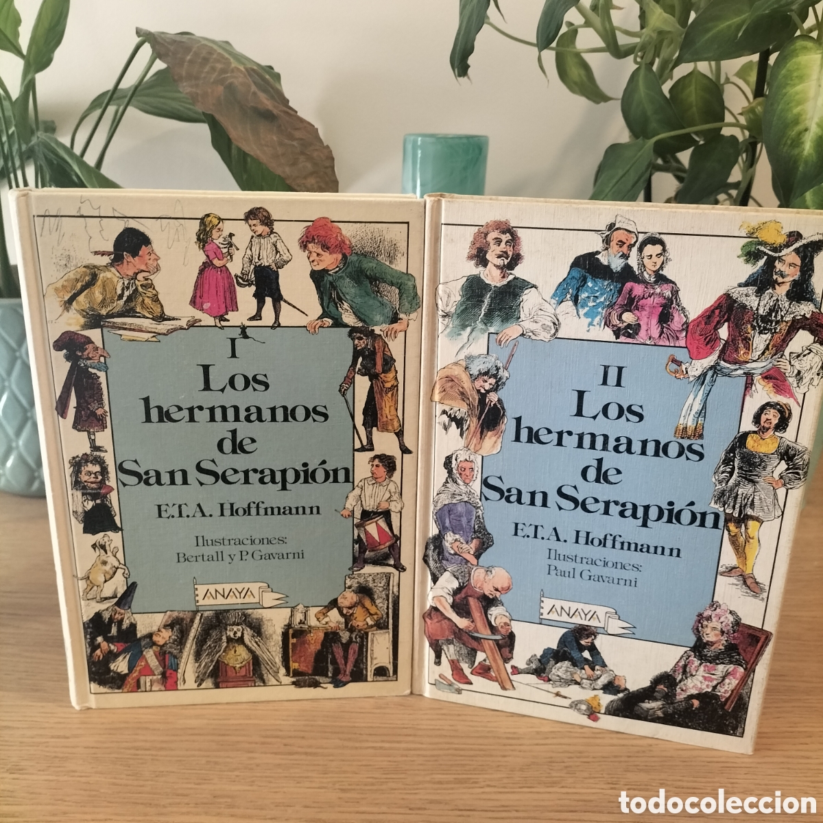 Livres d'occasion: LOS HERMANOS DE SAN SERAPION I Y II - E.T.A. HOFFMAN - ANAYA LAURIN - BUEN ESTADO