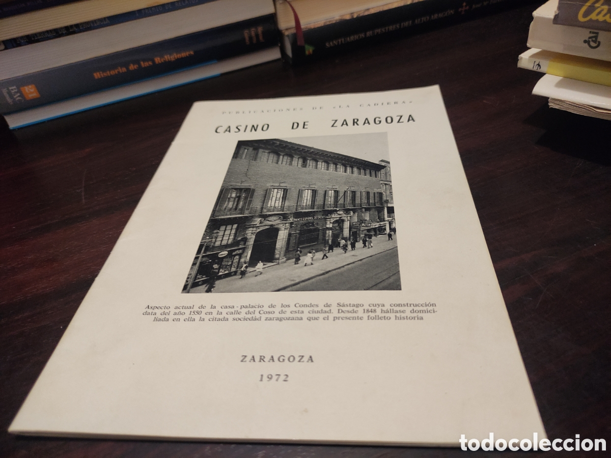 Libros de segunda mano: HISTORIA DEL CASINO DE ZARAGOZA 1843 - 1972 - Foto 4