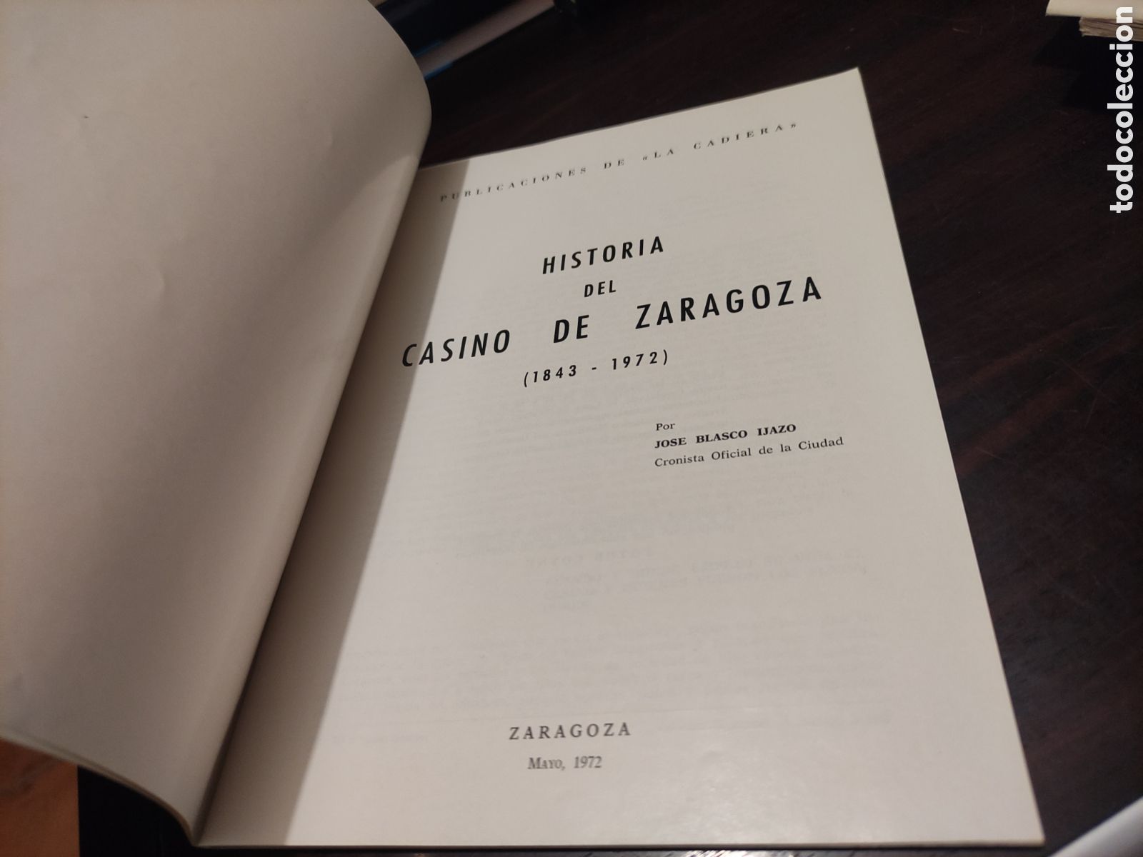 Libros de segunda mano: HISTORIA DEL CASINO DE ZARAGOZA 1843 - 1972 - Foto 6
