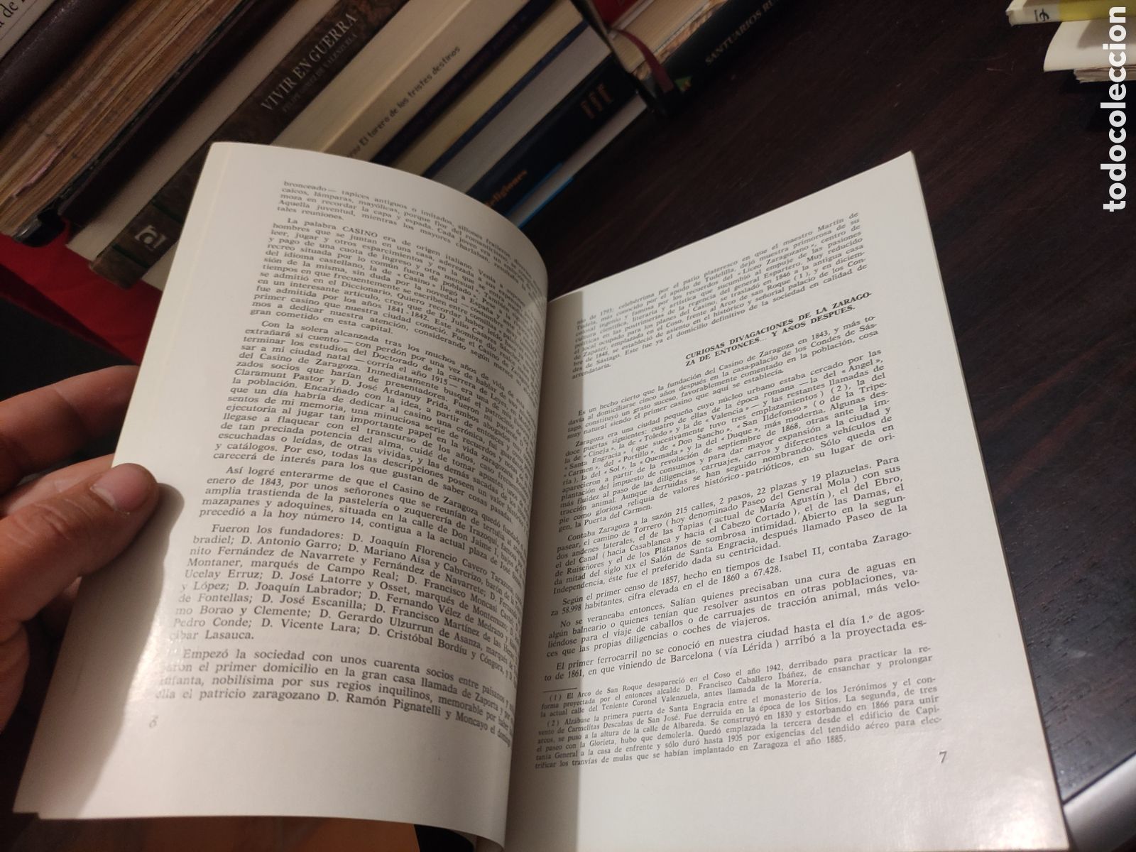Libros de segunda mano: HISTORIA DEL CASINO DE ZARAGOZA 1843 - 1972 - Foto 8