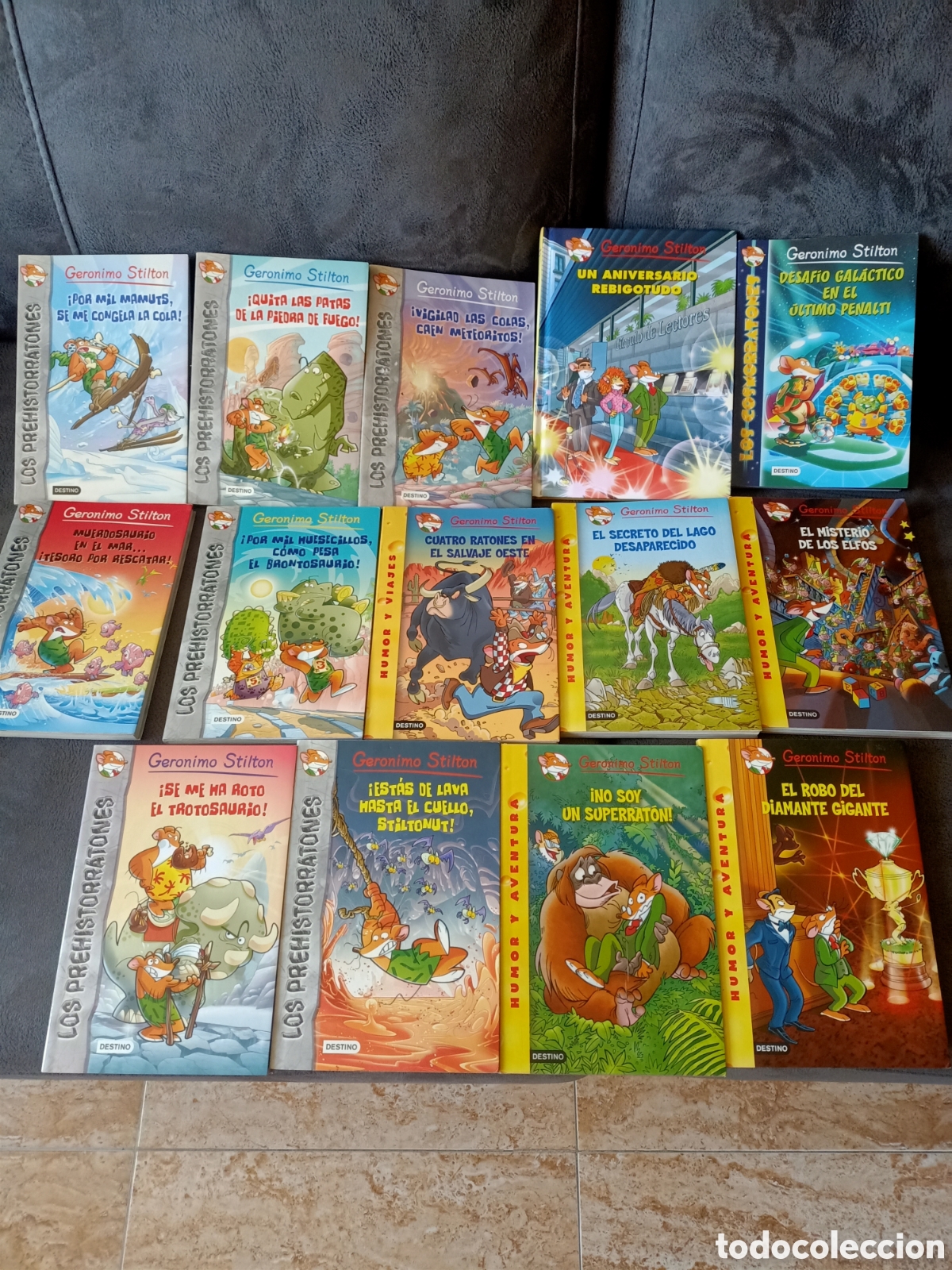 Libros de segunda mano: 14 libros de Ger&oacute;nimo Stilton - Foto 1