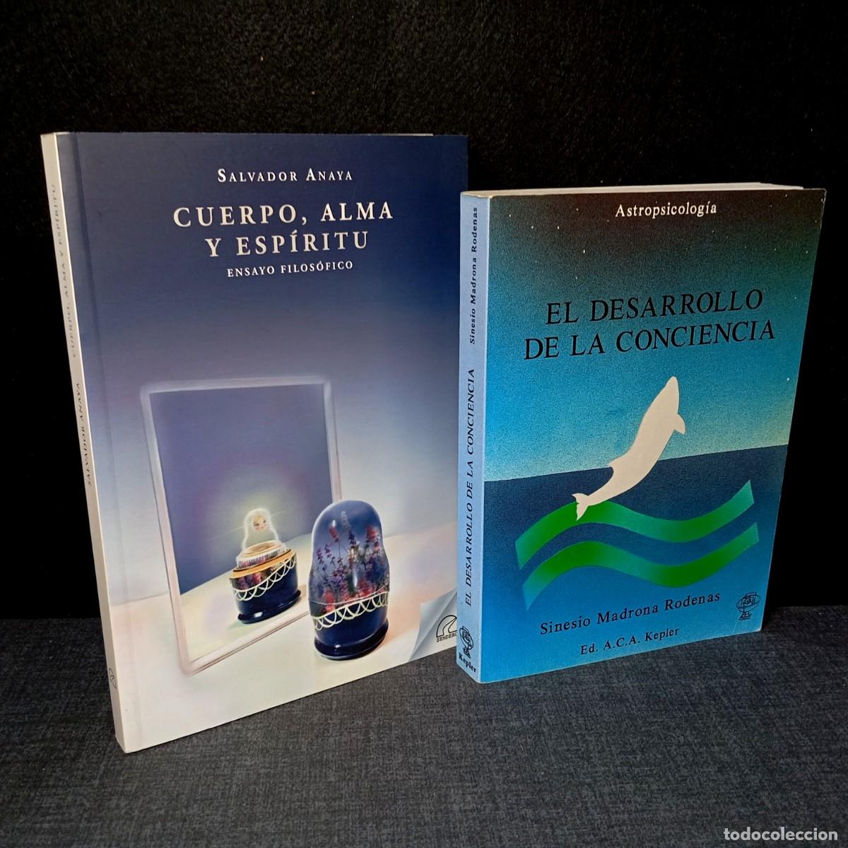 Libros de segunda mano: Lote 2 Libros Conciencia Y Filosofia Madrona Rodenas Kepler 1&ordf; Ed Descatalogado + Anaya Senderos