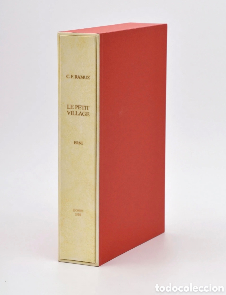 Libros de segunda mano: Hans ERNI - Ramuz El peque&ntilde;o pueblo - Gonin Lausana 1986 - N&deg;42 de 45 con 12 aguafuertes