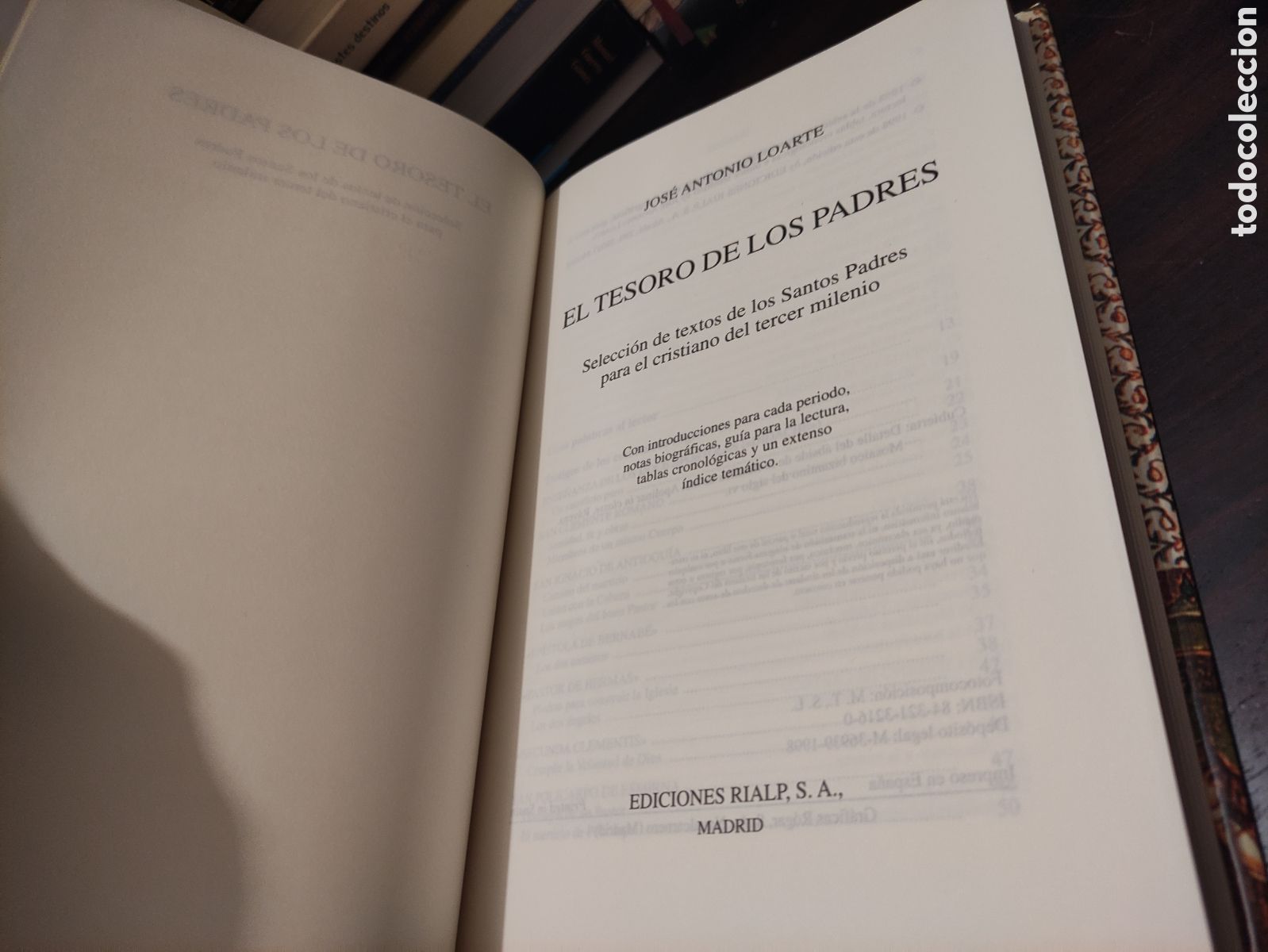 Libros de segunda mano: EL TESORO DE LOS PADRES - JOS&Eacute; ANTONIO LOARTE - Ediciones RIALP - Foto 7
