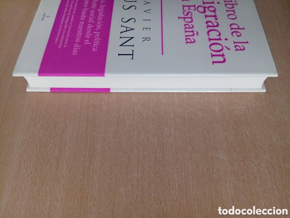 Libros de segunda mano: EL LIBRO DE LA INMIGRACI&Oacute;N EN ESPA&Ntilde;A. Xavier Rius Sant. Editorial Almuzara - Foto 5