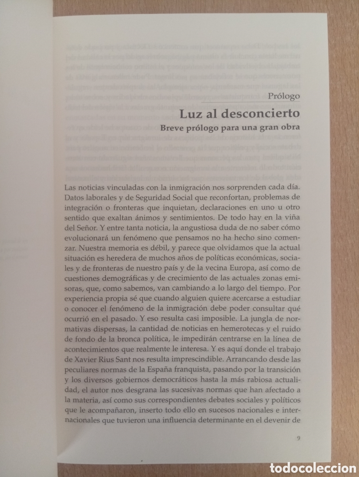 Libros de segunda mano: EL LIBRO DE LA INMIGRACI&Oacute;N EN ESPA&Ntilde;A. Xavier Rius Sant. Editorial Almuzara - Foto 14