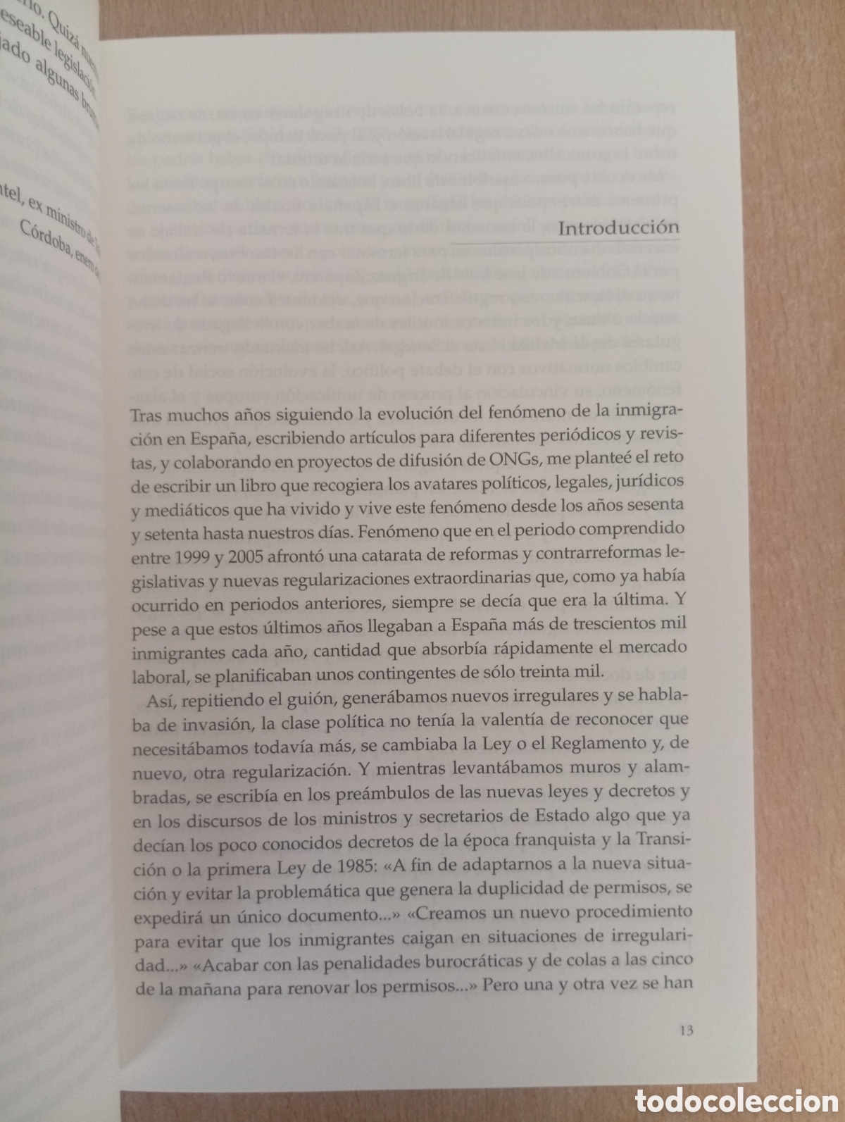 Libros de segunda mano: EL LIBRO DE LA INMIGRACI&Oacute;N EN ESPA&Ntilde;A. Xavier Rius Sant. Editorial Almuzara - Foto 15