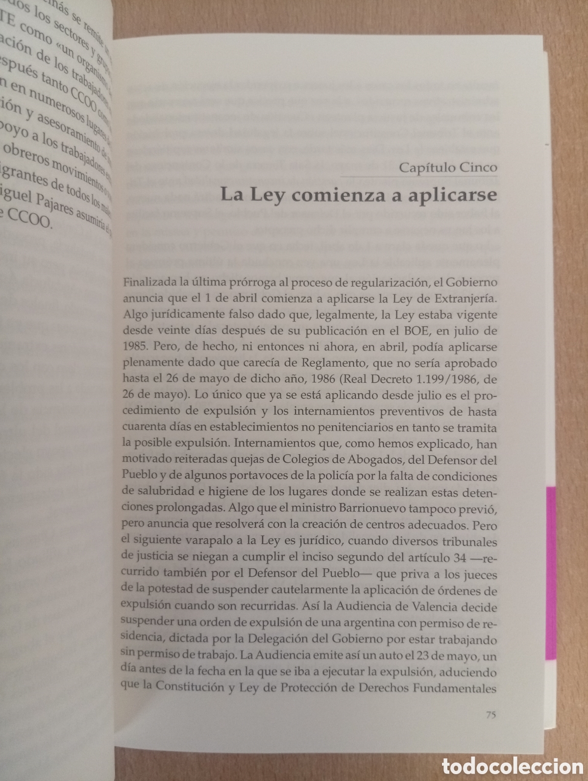 Libros de segunda mano: EL LIBRO DE LA INMIGRACI&Oacute;N EN ESPA&Ntilde;A. Xavier Rius Sant. Editorial Almuzara - Foto 20