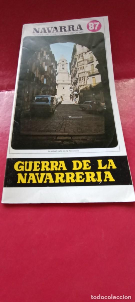Libros de segunda mano: Guerra de la Navarreria - Navarra temas de cultura popular n&ordm; 87 - Jos&eacute; Mar&iacute;a Jimeno Jur&iacute;o 1991