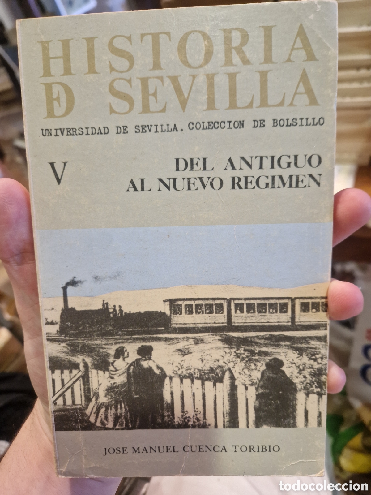 Libri di seconda mano: CUENCA TORIBIO, Jos&eacute; Manuel Historia de Sevilla. V: Del Antiguo al Nuevo R&eacute;gimen
