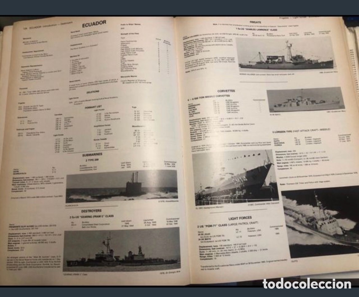 Libros de segunda mano: JANES FIGHTING SHIPS - Foto 3