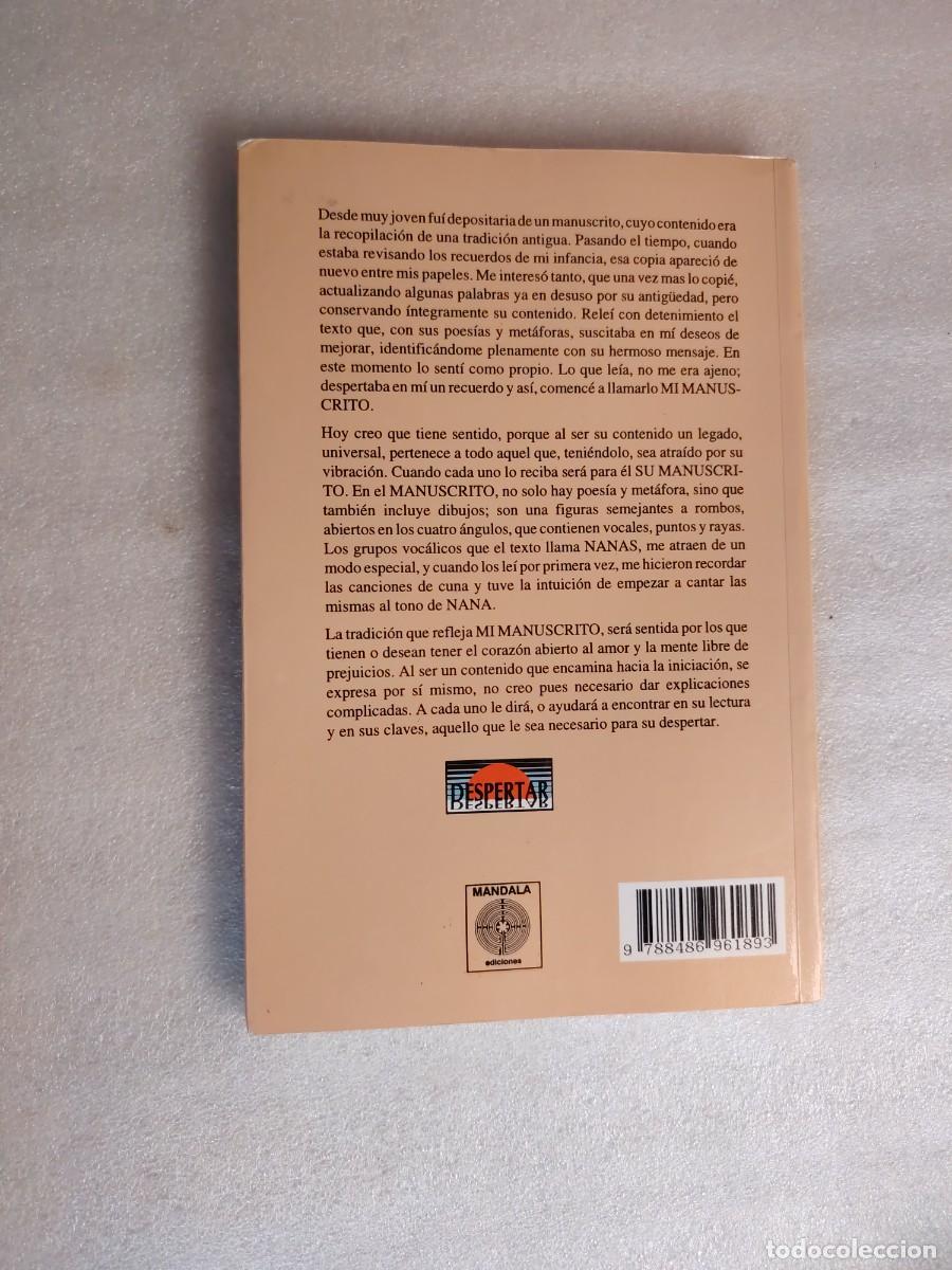 Libros de segunda mano: MI MANUSCRITO: EL PODER DE LOS CANTOS VOC&Aacute;LICOS - LEO BLAZQUEZ (2&ordf; EDICI&Oacute;N / MANDALA EDICIONES / ESO - Foto 2