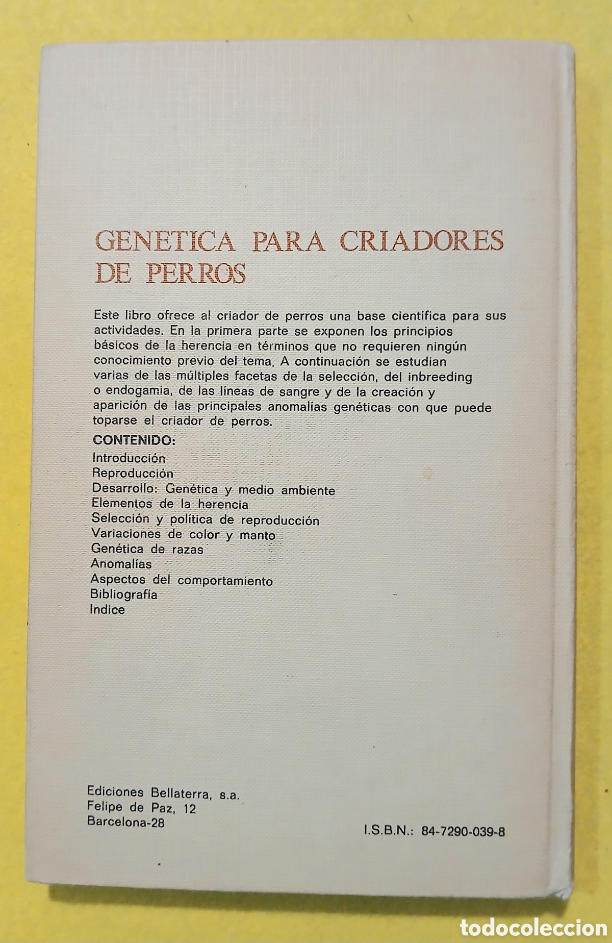 Libros de segunda mano: Gen&eacute;tica para criadores de perros - Foto 2
