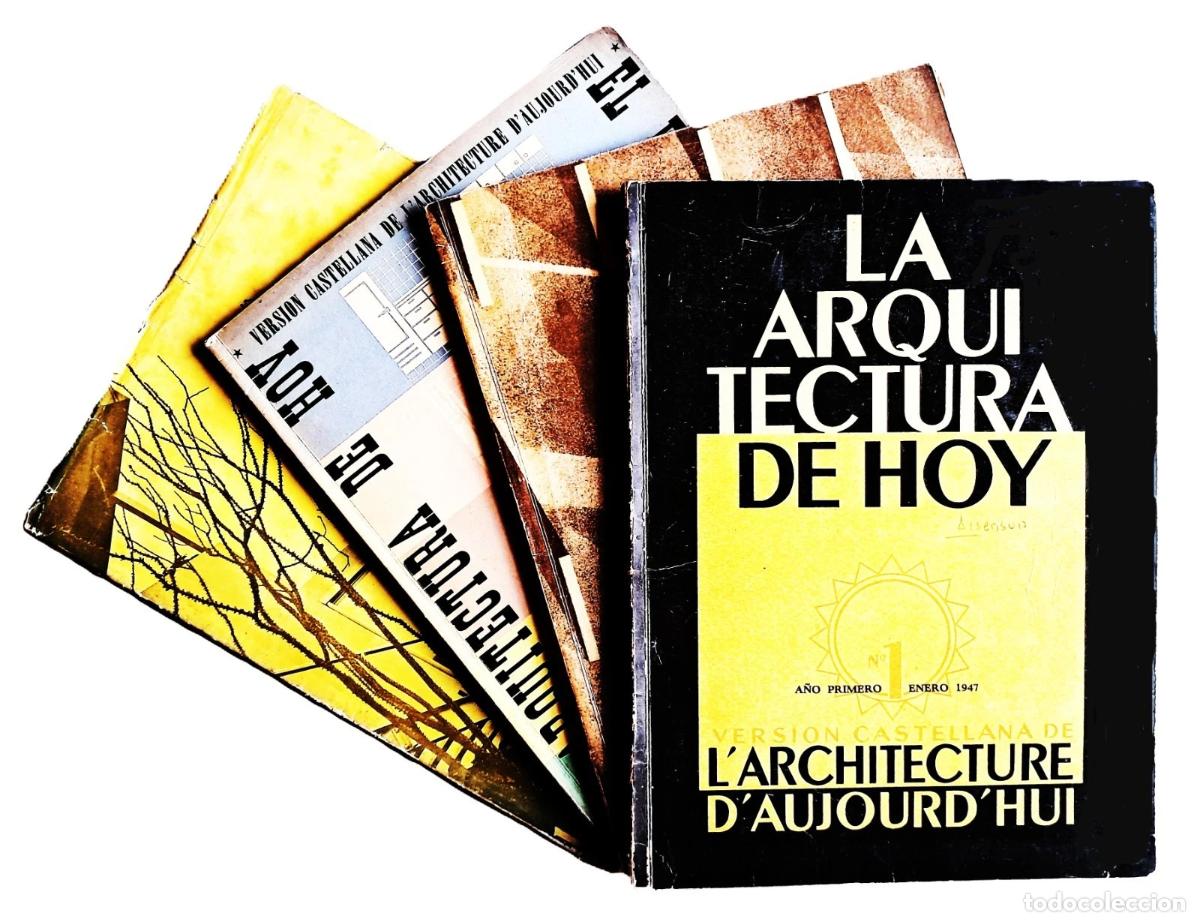 Livres d'occasion: Revista La Arquitectura de Hoy - Conjunto de 4 n&uacute;meros - (1947-1949)