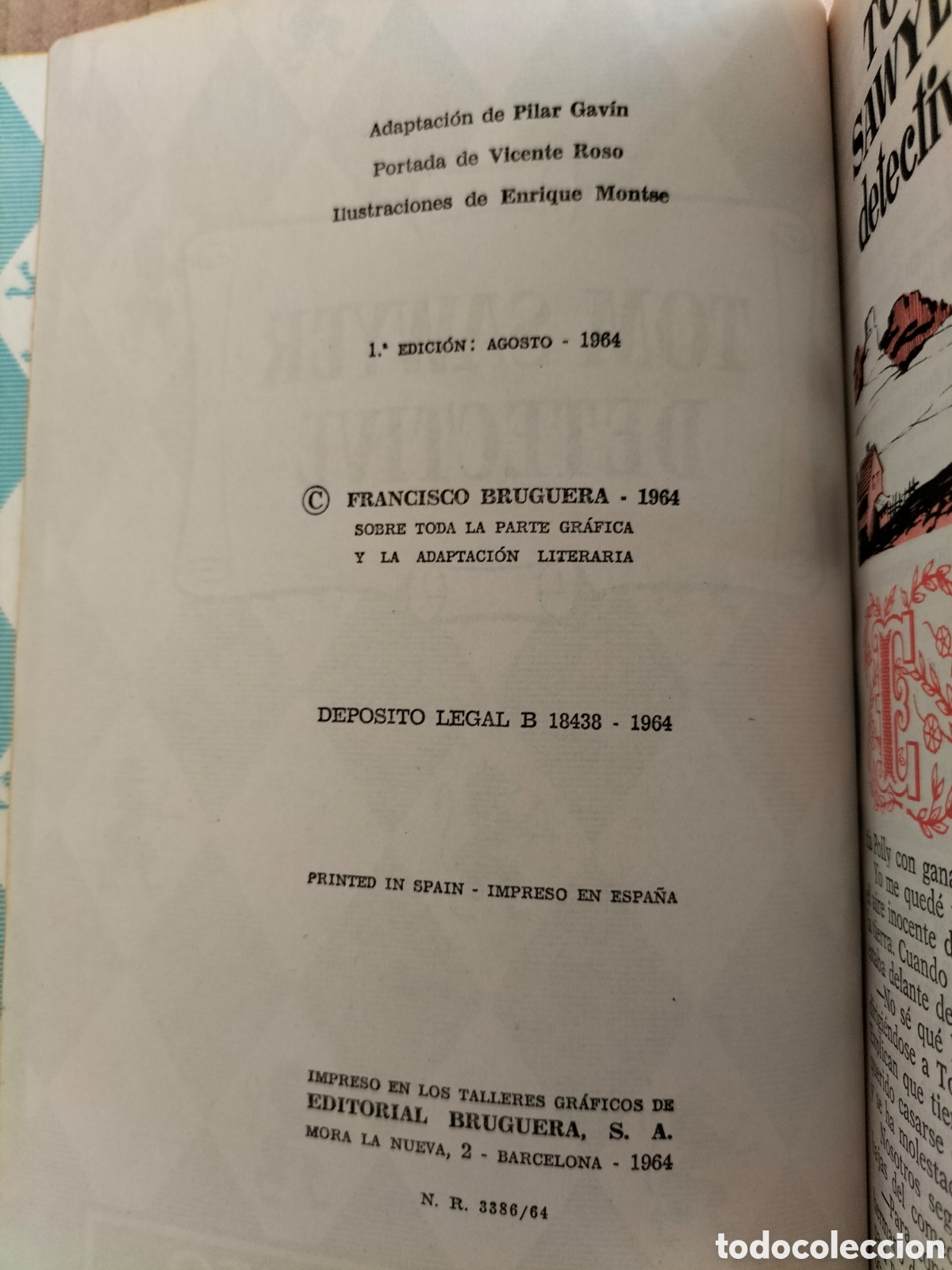 Libros de segunda mano: Tom Sawyer detective. Mark Twain. Colecci&oacute;n corinto. Libro - Foto 3