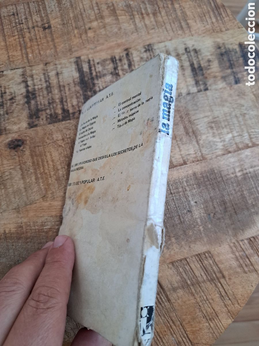 Libros de segunda mano: Jml La magia. A.T.E. 1977. Sardanyola. Barcelona. - Foto 2